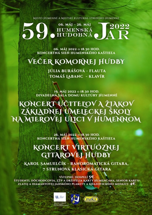 Humenská hudobná jar 2022