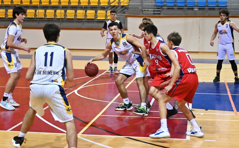 Juniori: 1. BK Humenné - Prešov 107:24