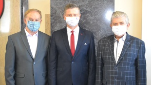 Vasil Lauruský, Miloš Meričko a Anton Ulehla