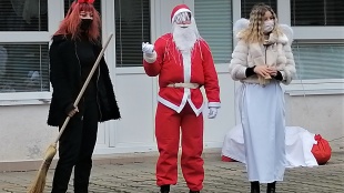 MŠ Třebíčska navštívili Mikuláš, anjel i čert