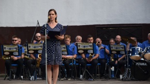Michaela Angušová - otvorenie Kultúrneho leta