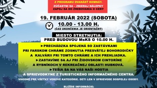 PRVÁ KOMNATA: Prechádzka na Hubkovú