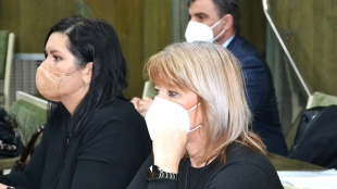 Jitka Fiľová (ZŠ Hrnčiarska) a Paulína Škerlíková (ZŠ Kudlovská)