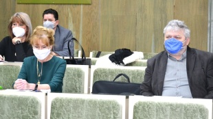 Agáta Sakalíková (CVČ) a Alexander Fecura (ZŠ Laborecká)