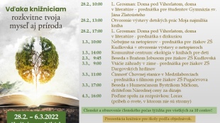 Knižnice pre všetkých (28.2. - 6.3.2022)