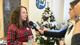 Zuzana Švecová na návšteve u primátora mesta